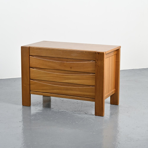 Solid Elm Chest of Drawers, Maison Regain