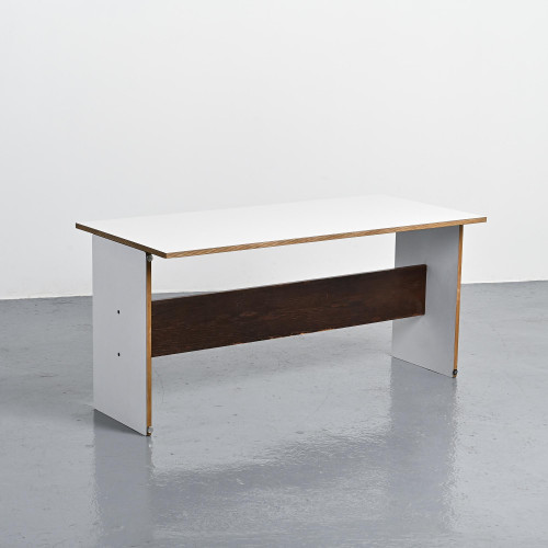 A modular table by Pierre Guariche for la Plagne, circa 1968