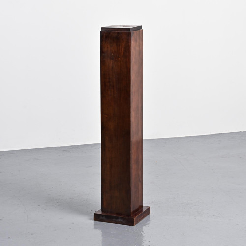 Art Deco Rosewood Pedestal, France, circa 1930