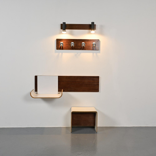 Ensemble d'entrée par Pierre Guariche, Negroni, circa 1968
