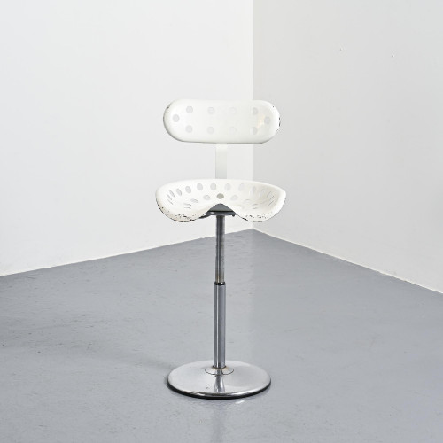 Bar stool model "Faucheuse" by Etienne Fermigier for Mirima