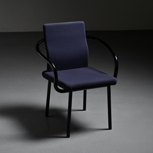 Fauteuil Mandarin par Ettore Sottsass pour Knoll, 1986