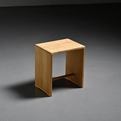 Limited and Signed edition Ulm Stool by Max Bill,  Wohnbedarf, 1992