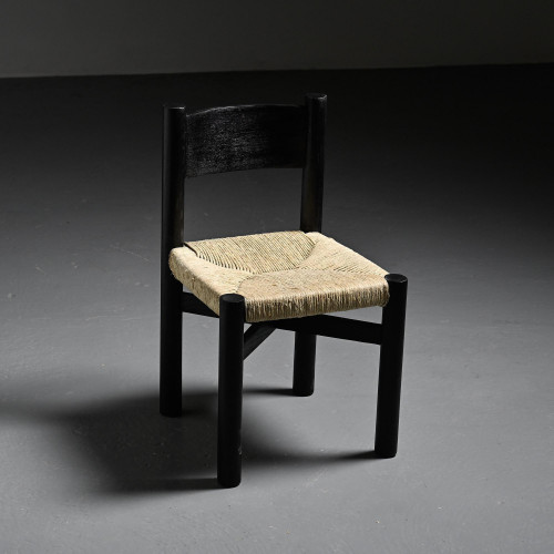 Chaise Méribel par Charlotte Perriand, Les Arcs 1600, circa 1965