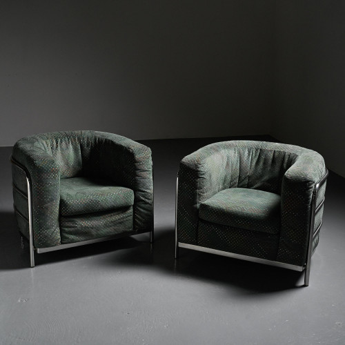 Paire de fauteuils Onda par De Pas, D'Urbino & Lomazzi pour Zanotta