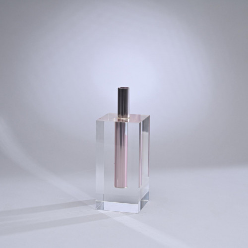 Vase #1 par Shiro Kuramata, vers 1980, Japon.