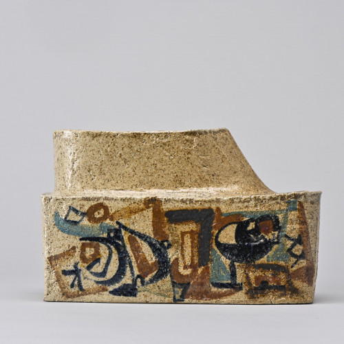 Vase by French ceramicists Les Argonautes, circa 1960