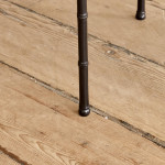 An Aesthetic Movement ebonised rectangular side table attributed to F.B. Goodyer for The Aesthetic Gallery