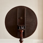 An exceptional George II mahogany tilt top tea table