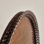 An exceptional George II mahogany tilt top tea table