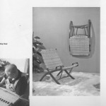 An early JH512 oak and rattan folding chair by Hans Wegner (1914 - 2007)