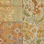 A Japanese silk Kesa Robe