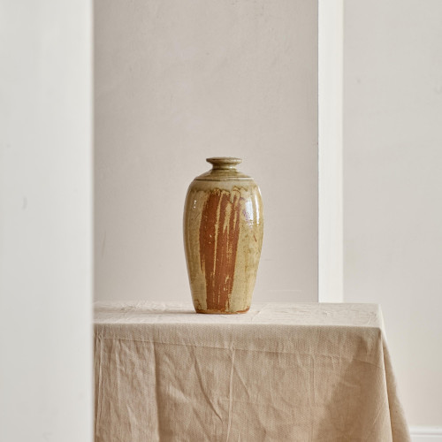 A stoneware bottle vase by Richard Batterham (1936 - 2021)