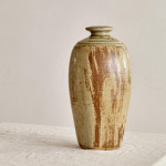 A stoneware bottle vase by Richard Batterham (1936 - 2021)