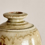 A stoneware bottle vase by Richard Batterham (1936 - 2021)