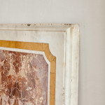A large and rare rectangular commesso marble slab