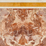 A large and rare rectangular commesso marble slab