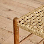 An ash ladderback chair designed by Ernest Gimson (1864 - 1919) and made by Edward Gardiner (1903 - 1958)