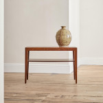 A rectangular rosewood veneered coffee table by Severin Hansen Jnr