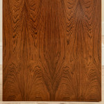 A rectangular rosewood veneered coffee table by Severin Hansen Jnr