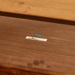 A rectangular rosewood veneered coffee table by Severin Hansen Jnr