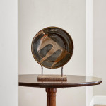 A stoneware charger by Ray Finch (1914 - 2012) for Winchcombe Pottery