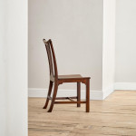 A George III mahogany side chair