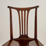 A George III mahogany side chair