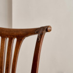 A George III mahogany side chair