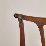 A George III mahogany side chair