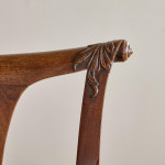A George III mahogany side chair
