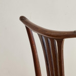 A George III mahogany side chair