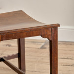 A George III mahogany side chair