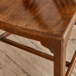 A George III mahogany side chair