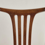 A George III mahogany side chair