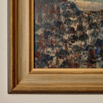 "Rose Still Life" - Oil on board by Lionel Bulmer (1919 - 1992)