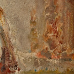 'Blond Girl' - Oil on canvas, by Dame Ethel Walker NEAC ARA RBA RP DBE (British 1861-1951)