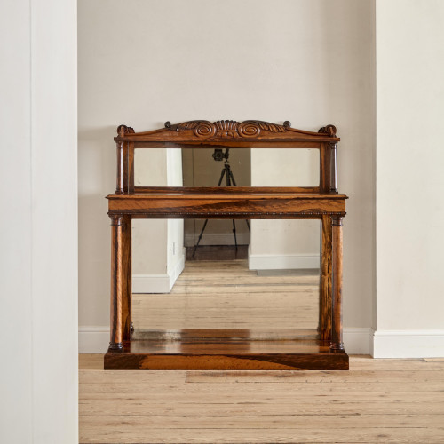 An unusual Willam IV coromandel chiffonier
