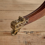 A Regency mahogany crossbanded rectangular snap top centre table