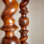A fine William and Mary olivewood oyster veneered cabinet on stand