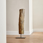 A pentagonal column of naturally occurring Basalt