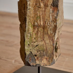 A pentagonal column of naturally occurring Basalt