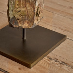 A pentagonal column of naturally occurring Basalt