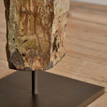 A pentagonal column of naturally occurring Basalt