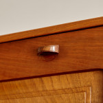 An Arts & Crafts walnut secretaire by Edward Barnsley (1900 - 1987)