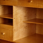 An Arts & Crafts walnut secretaire by Edward Barnsley (1900 - 1987)