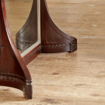 A large double sided standing mirror attributed to Maurice Dufrène (1876 - 1955)