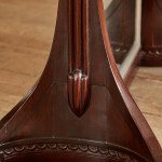 A large double sided standing mirror attributed to Maurice Dufrène (1876 - 1955)