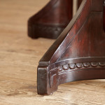 A large double sided standing mirror attributed to Maurice Dufrène (1876 - 1955)