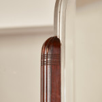 A large double sided standing mirror attributed to Maurice Dufrène (1876 - 1955)